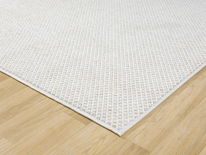 Avior Washable Mottle Living Room Area Rug - Loop Pile Pebble Design