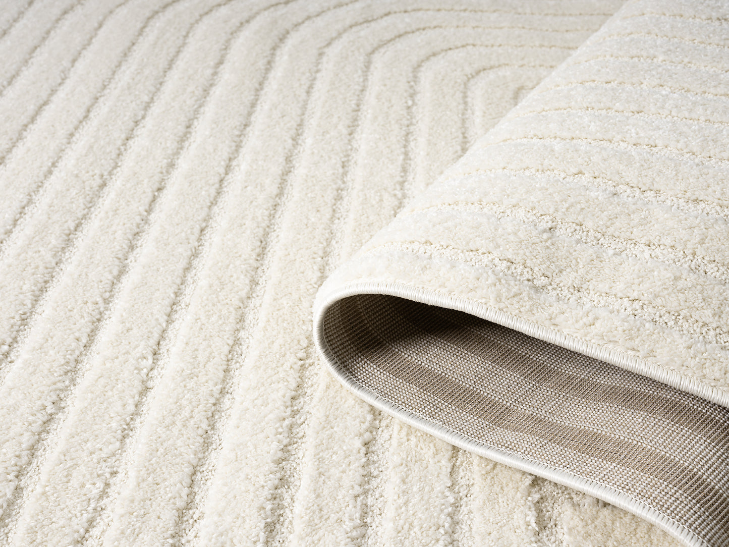 Aya Living Room Area Rug - Arches Pattern Wabi Sabi