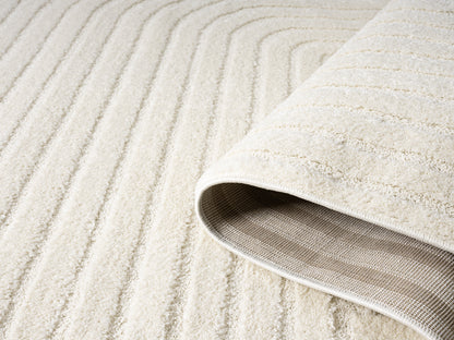 Aya Living Room Area Rug - Arches Pattern Wabi Sabi