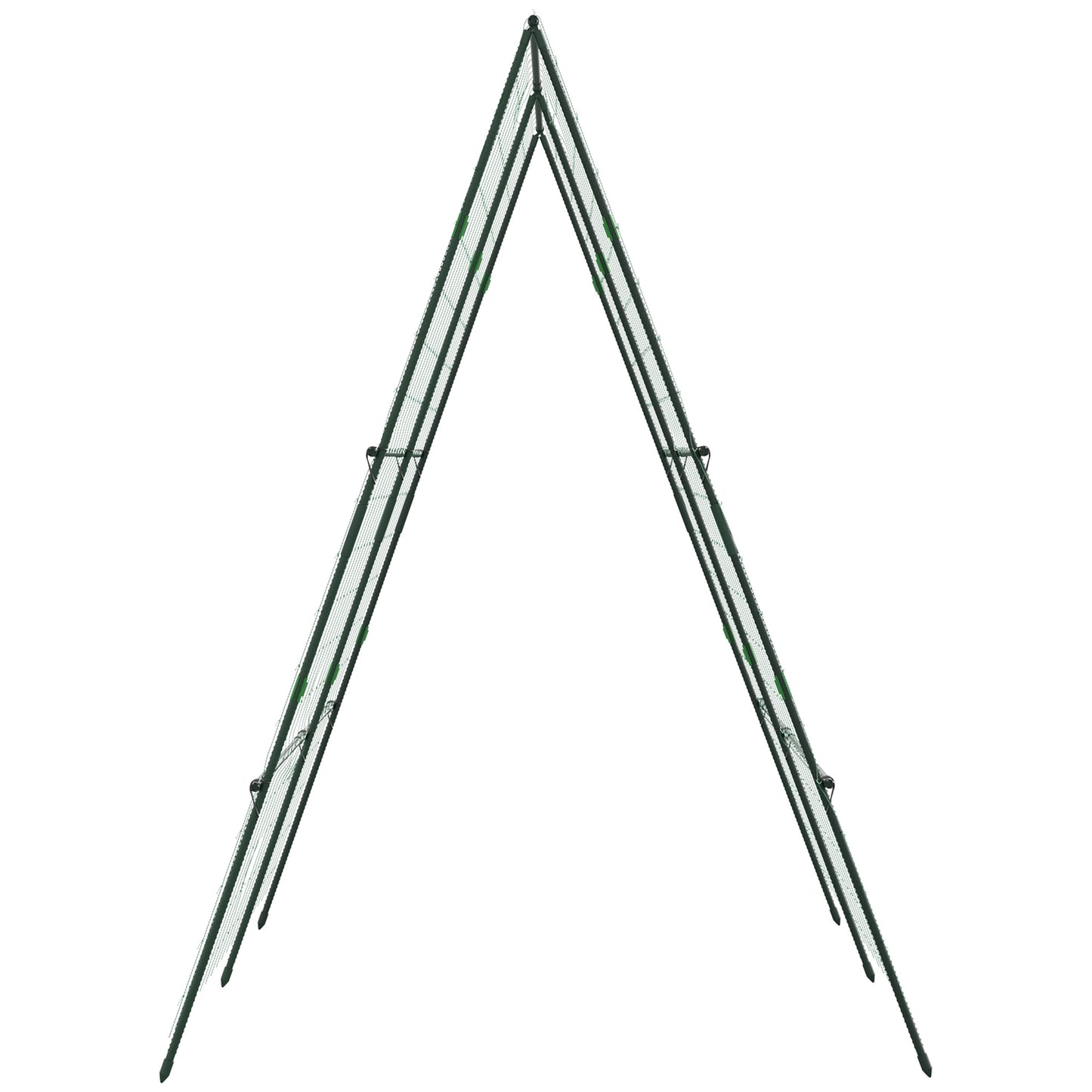 A-Frame Trellis Plant Support for Vegetables, Flowers, Fruit