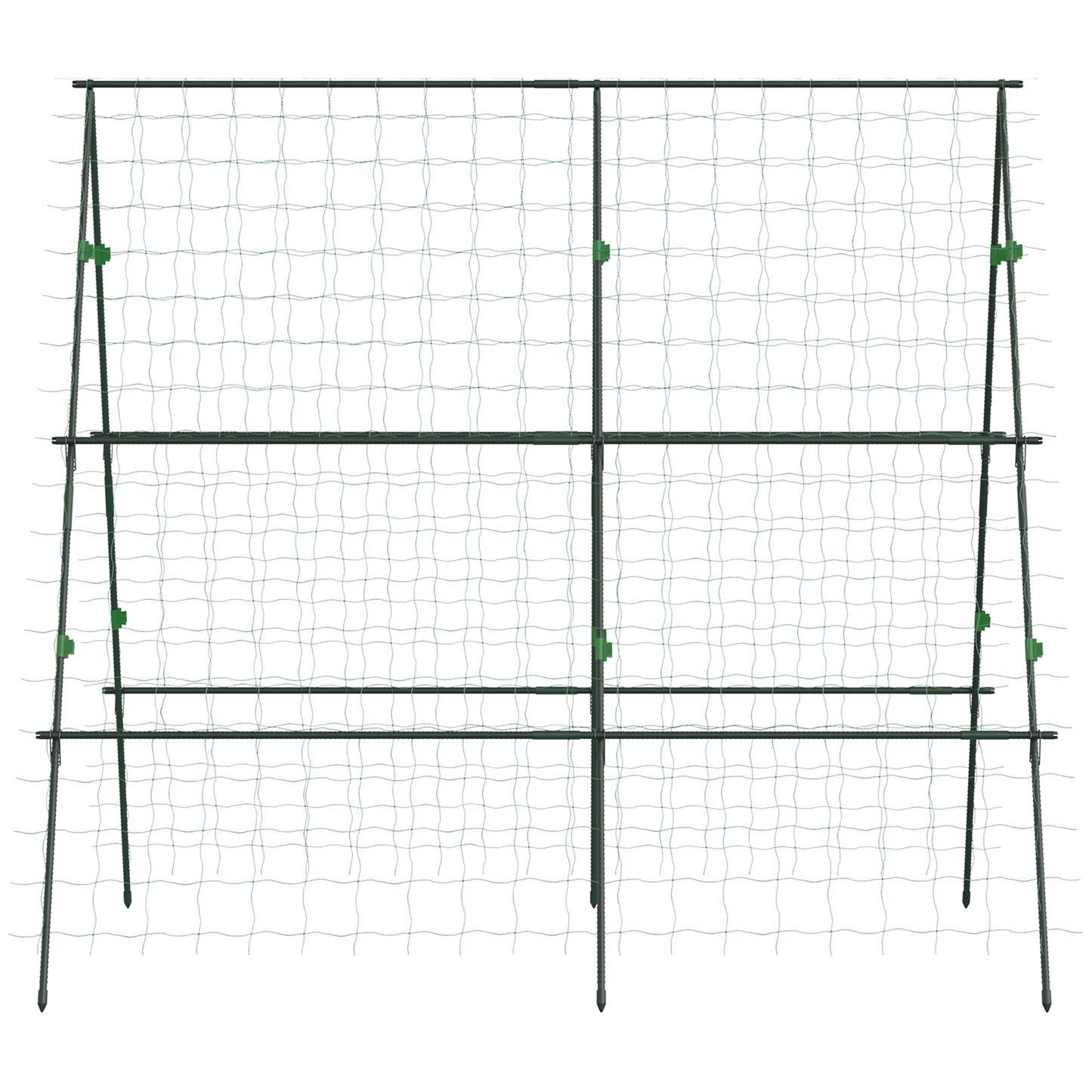 A-Frame Trellis Plant Support for Vegetables, Flowers, Fruit