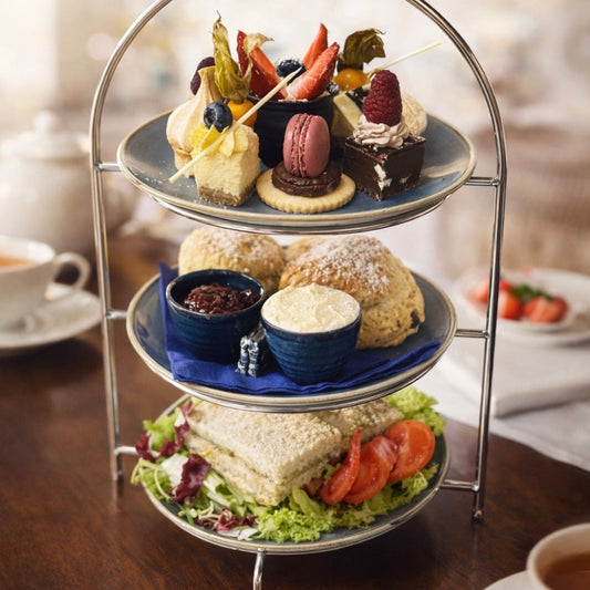 Indulge in a Delightful Afternoon Tea for Two at Terrazzo Del Giardino! Savour Warm, Fluffy Scones with Jam and Clotted Cream, a Selection of Freshly Prepared Finger Sandwiches, and More - All for Just £21.95!