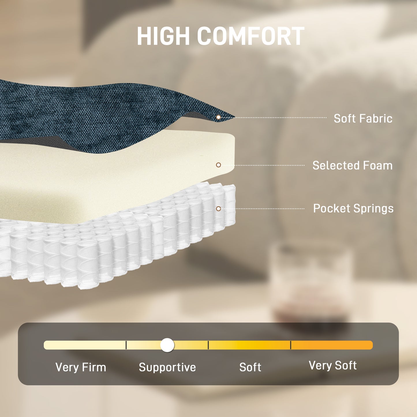 Swivel Accent Chair, Chenille Armchair with Lumbar Pillow, Dark Green