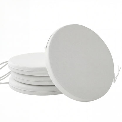 Bistro Chair Cushions, Chair Pads Set of 4, White