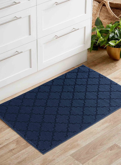 Ivy Anti-Slip Trellis Design Doormat – Machine Washable for Easy Care - 5 Colours Available
