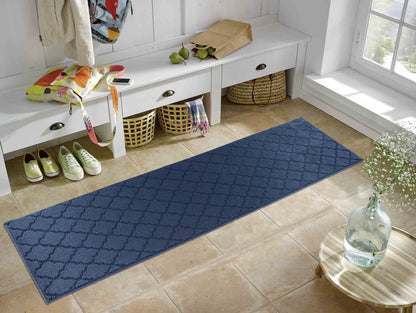 Ivy Anti-Slip Trellis Design Doormat – Machine Washable for Easy Care - 5 Colours Available