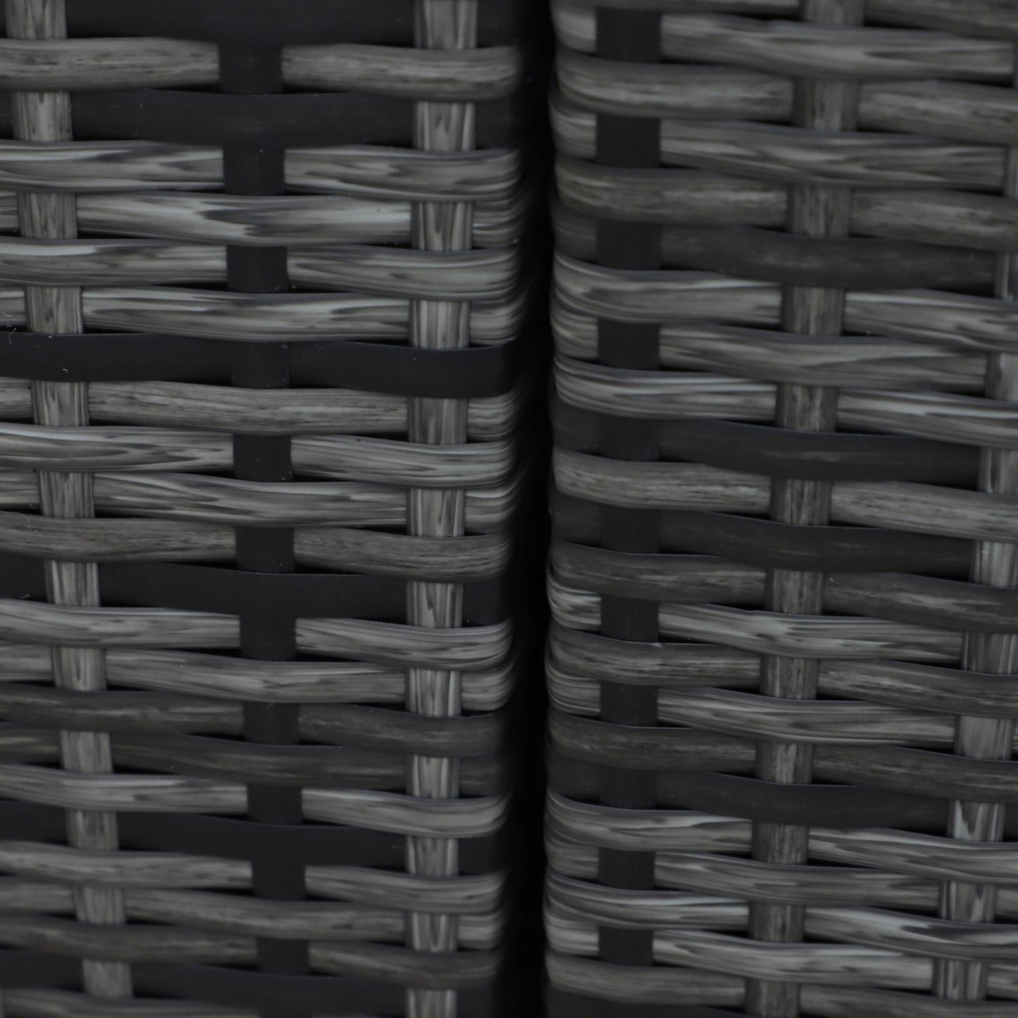 Warehouse Clearance: 8 Pieces PE Rattan Corner Sofa Set Garden Furniture Set Patio Wicker Sofa Seater w/ Cushion Washable Cushion Cover Tempered Glass Table Mixed Grey