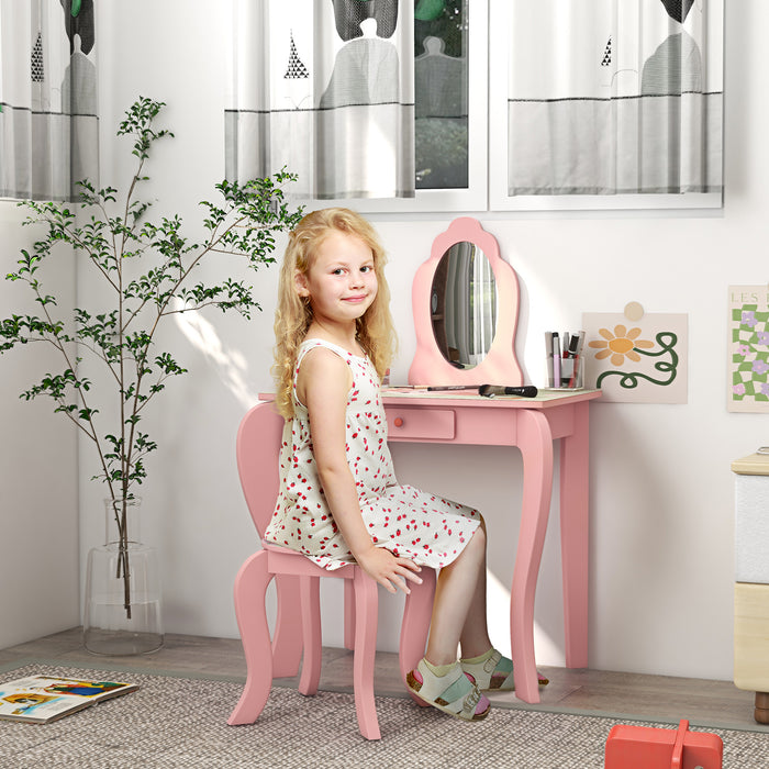 Girls dressing table stool best sale