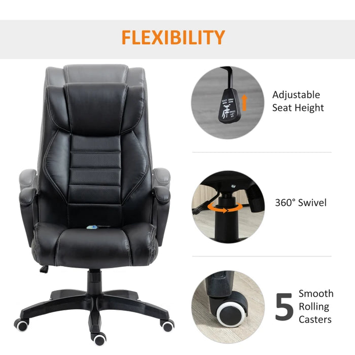 6 Point Massage Office Chair