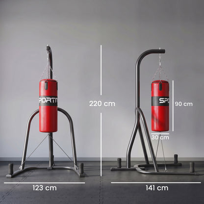 Freestanding Punching Bag for Adults with Stand and Heavy Bag