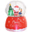 5.5FT Christmas Inflatable Crystal Ball with LED Lights for Party