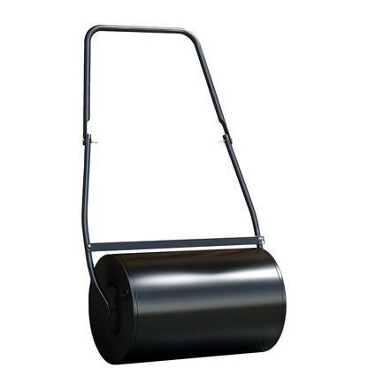 Garden Lawn Roller 38L Steel Push Grass Mower Water Sand Filled