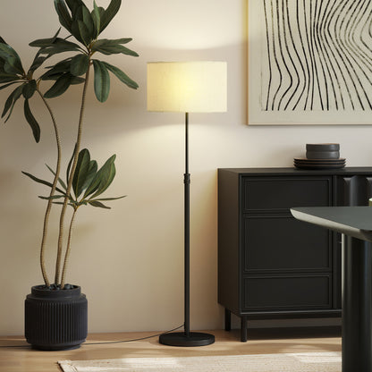 Modern Dimmable Standing Lamp with Adjustable Colour Temperatures