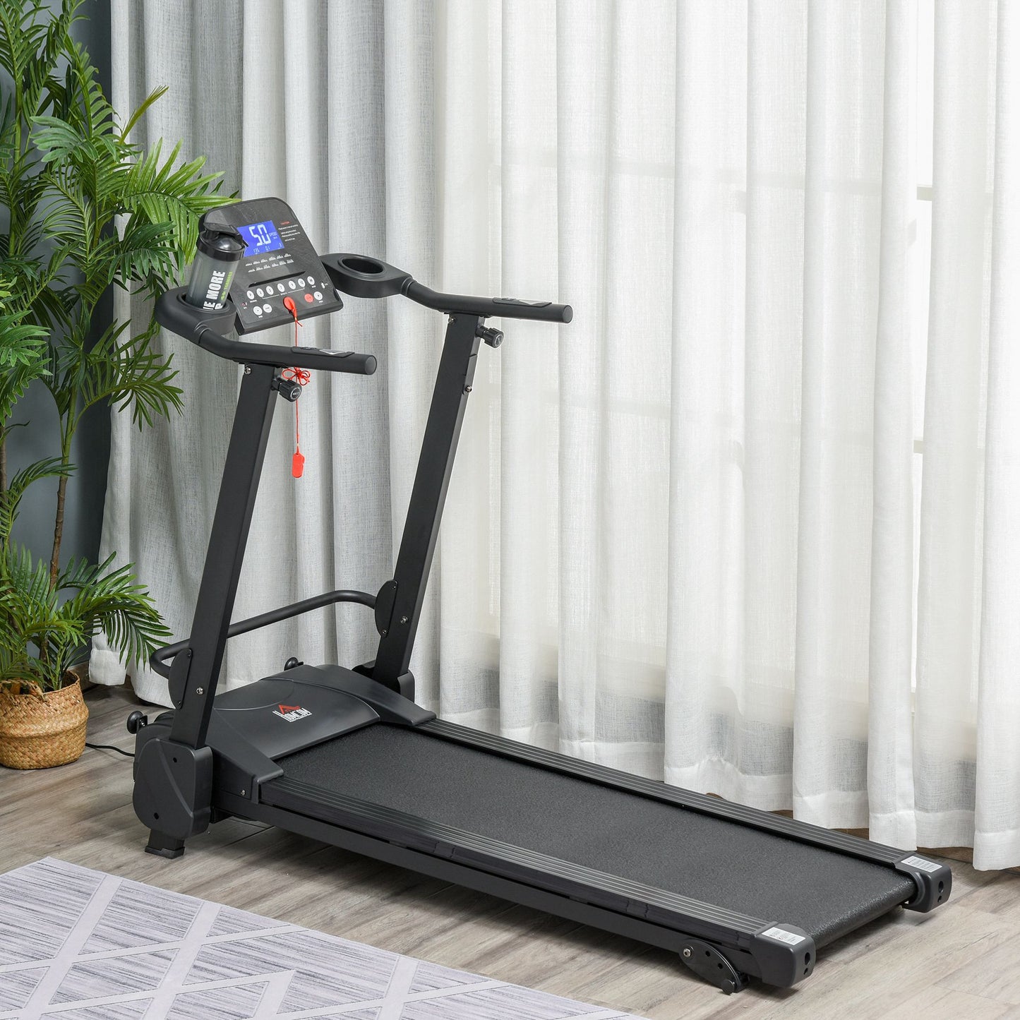 2.5HP Motorise Treadmill Machine MP3 & USB Player w/ 5 Preset Programs