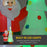 7ft Christmas Inflatable Decoration Santa Claus and Christmas Tree