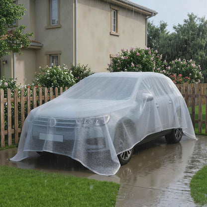 4 x 6m Waterproof Tarpaulin, 140GSM Tear-Resistant PE Tarp