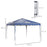 3 x 3m Pop Up Gazebo, Outdoor Camping Gazebo Party Tent with Carry Bag