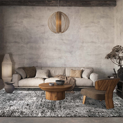 Belgravia Contemporary Rug With Velvet Feel Stylish Metallic Accents Illusion - 3 Colours Available