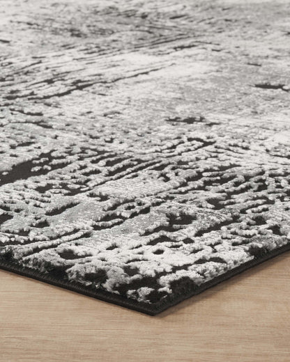 Belgravia Contemporary Rug With Velvet Feel Stylish Metallic Accents Illusion - 3 Colours Available