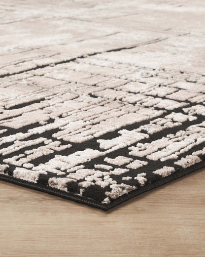 Belgravia Contemporary Rug With Velvet Feel Stylish Metallic Accents Nexus - 3 Colours Available
