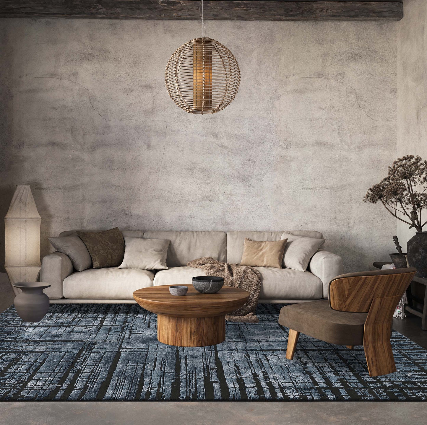 Belgravia Contemporary Rug With Velvet Feel Stylish Metallic Accents Nexus - 3 Colours Available