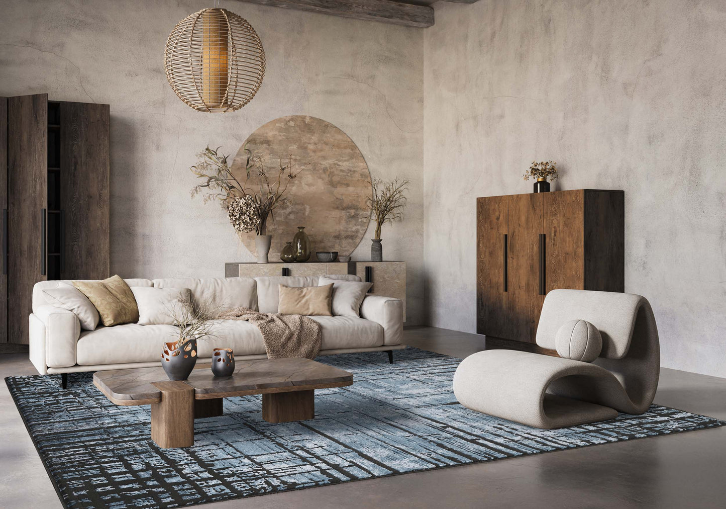 Belgravia Contemporary Rug With Velvet Feel Stylish Metallic Accents Nexus - 3 Colours Available