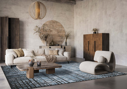 Belgravia Contemporary Rug With Velvet Feel Stylish Metallic Accents Nexus - 3 Colours Available