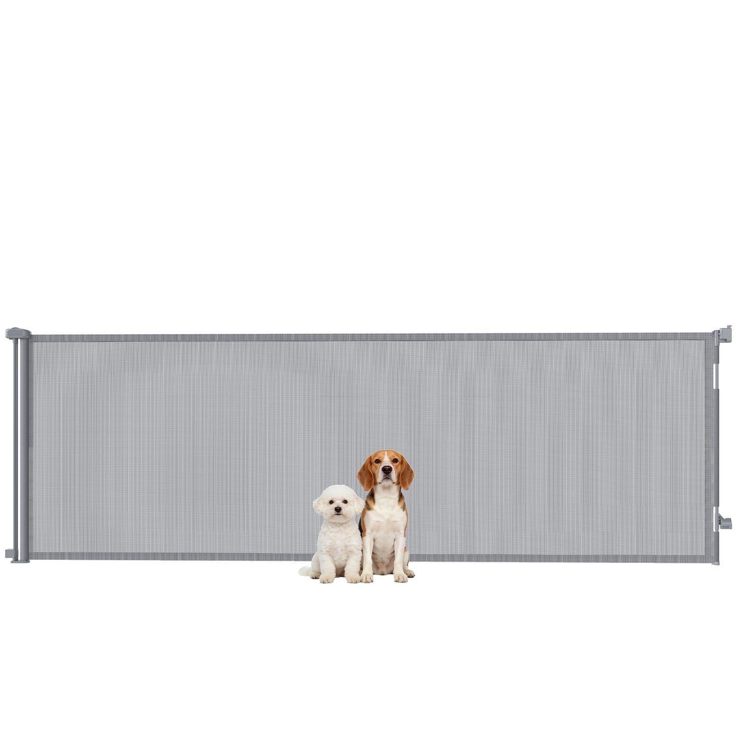 Stair Gate for Dogs, Pet Gate, Extends to 300 cm Wide & 104 cm Tall