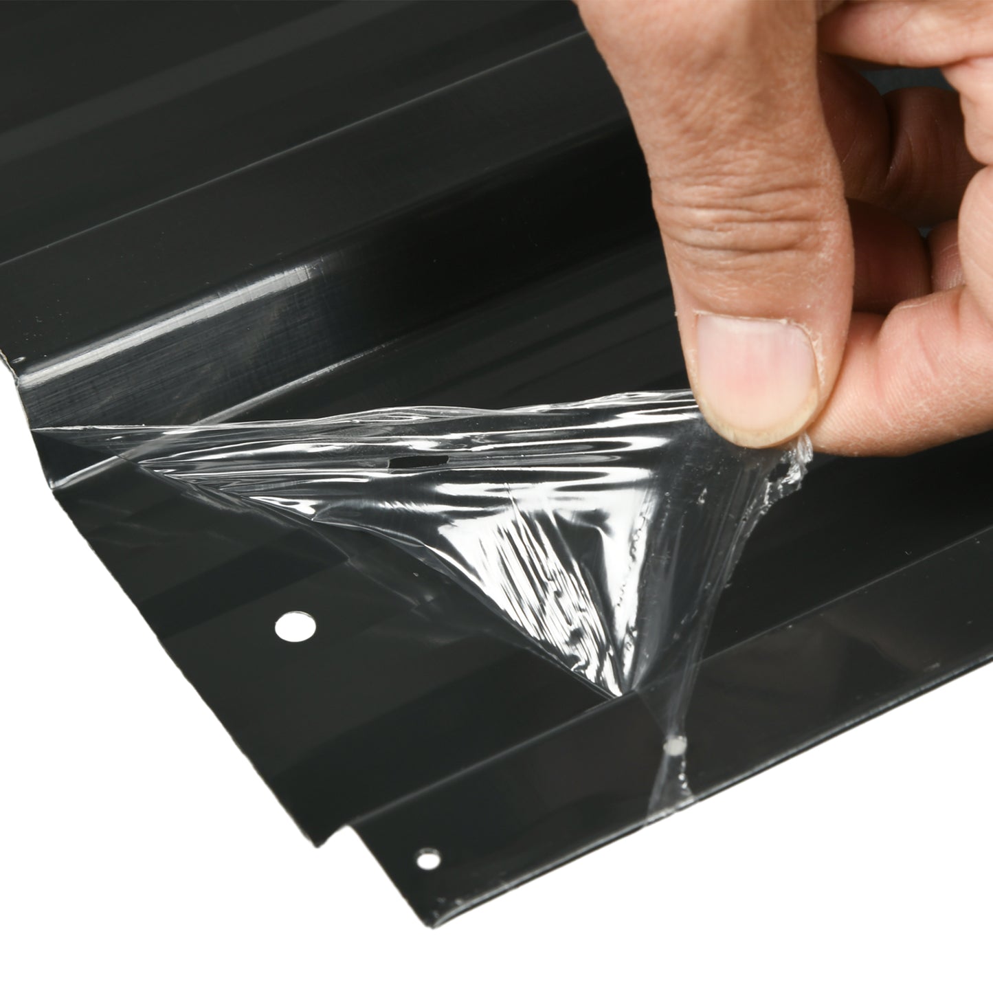 Pack of 12 Metal Roofing Sheets for Greenhouse and Shed, Dark Grey