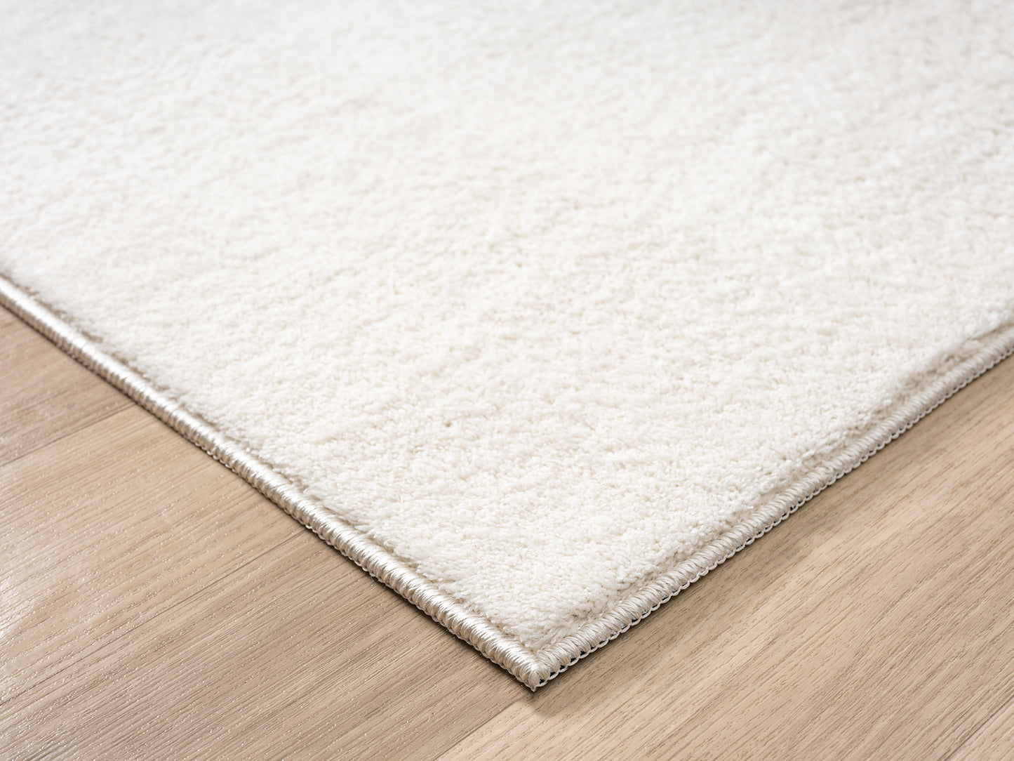 Comfy Washable Low Pile Living Room Area Rug - Anti-Slip Felt Backing - 12 Colours Available