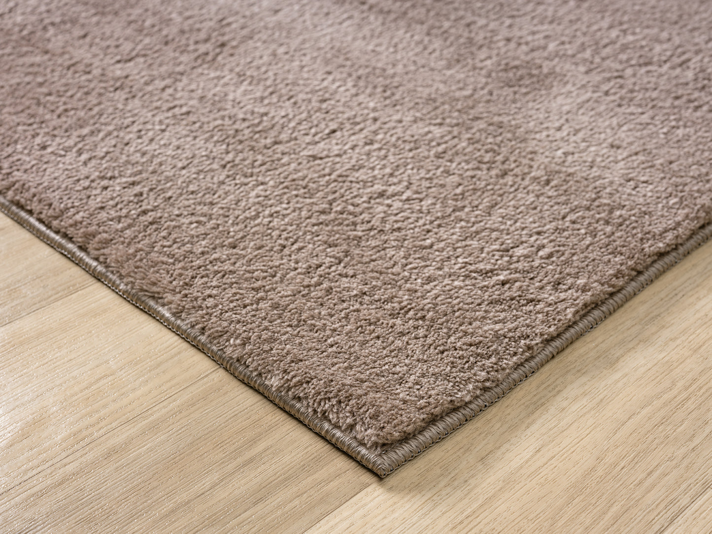 Comfy Washable Low Pile Living Room Area Rug - Anti-Slip Felt Backing - 12 Colours Available