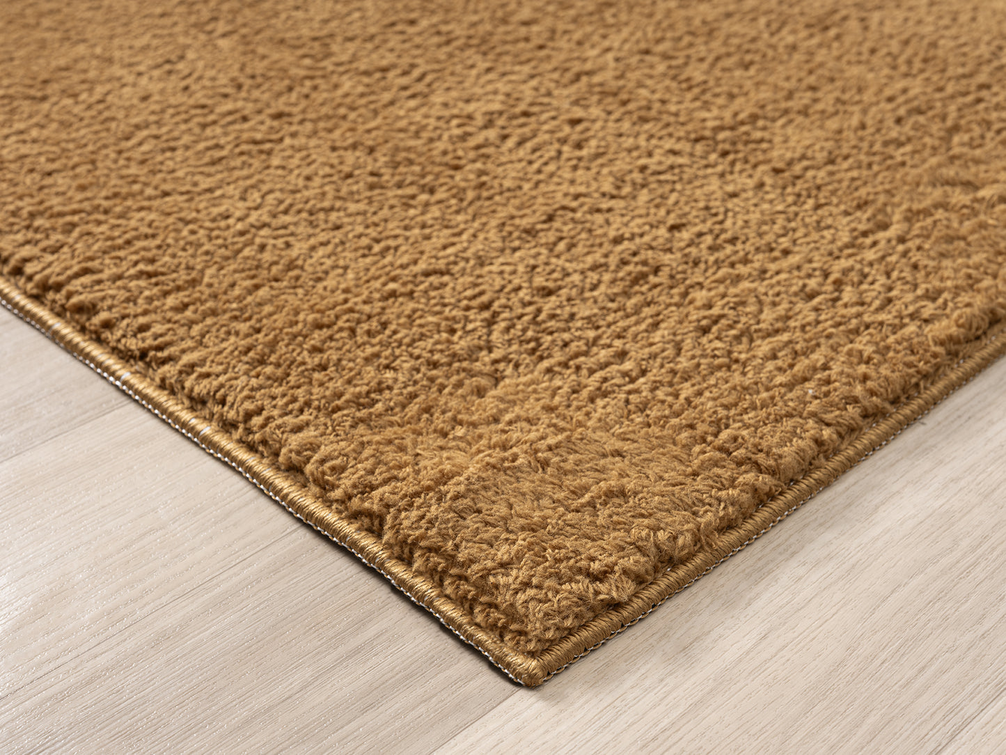 Comfy Washable Low Pile Living Room Area Rug - Anti-Slip Felt Backing - 12 Colours Available