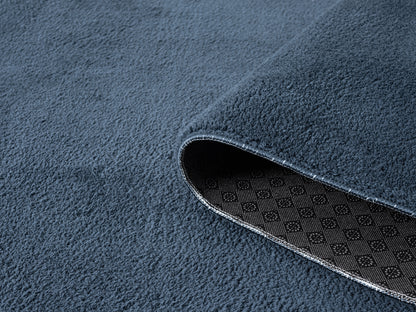 Comfy Washable Low Pile Living Room Area Rug - Anti-Slip Felt Backing - 12 Colours Available