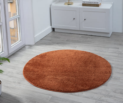 Comfy Washable Low Pile Living Room Area Rug - Anti-Slip Felt Backing - 12 Colours Available