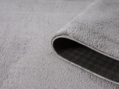 Comfy Washable Low Pile Living Room Area Rug - Anti-Slip Felt Backing - 12 Colours Available