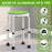 360 Degree Swivel Shower Stool w/ Non-Slip Feet for Disabled Green