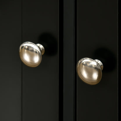 Sideboard Buffet Cabinet with Storage Cabinets and Drawers Black