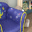 Kids Sofa Chair with Planet Dinosaur Design for Bedroom, Playroom, Blue