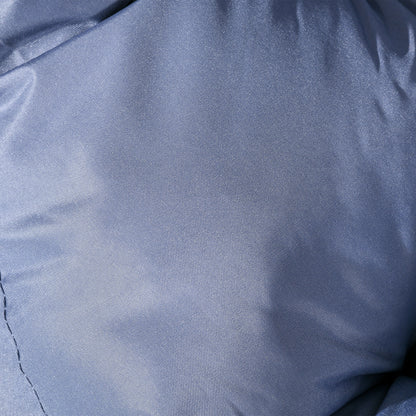 Rattan Leisure Chair w/ Cushion, Garden Egg Chair with Headrest, Grey