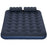 Inflatable Queen Size Air Bed, with Built-In Hand Pump - Blue