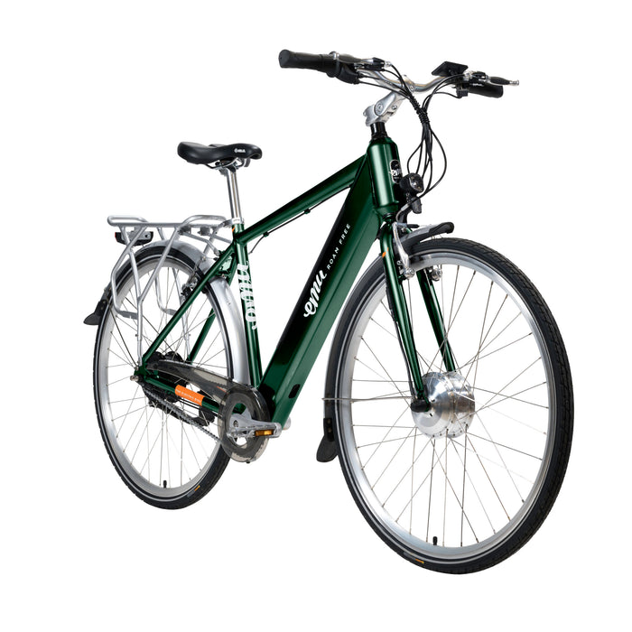 Emu Roam Crossbar Hybrid Electric Bike – Racing Green