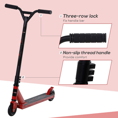 Stunt Scooter Complete Trick Scooters Kick Scooters Teenagers Red