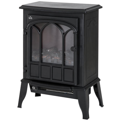 Electric Stove Heater LED Flame Effect 1000W/2000W