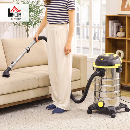 1400W Vacuum Cleaner with Blowing Mode, Yellow