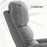 Power Lift Recliner Electric Reclining Chair with Remote Grey