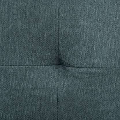 2 Seater Sofa Bed Convertible Bed Settee with Cushions, Pockets, Grey