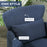 Armchair with Padded Seat and Backrest for Living Room, Blue