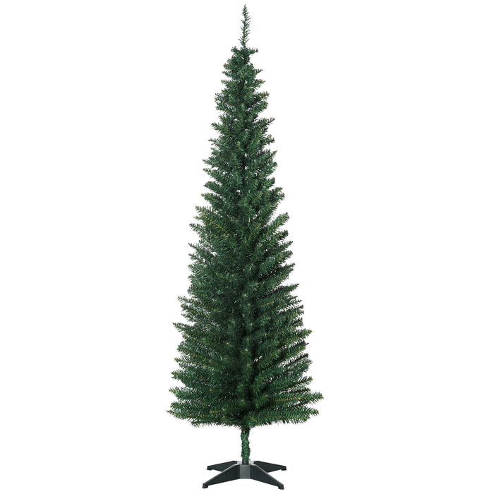 1.8m Artificial Christmas Tree Pine Tree W/Plastic Stand-Green