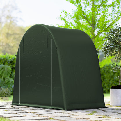 8 x 4 ft Garden Storage Shed Tent Bike Tent, Green