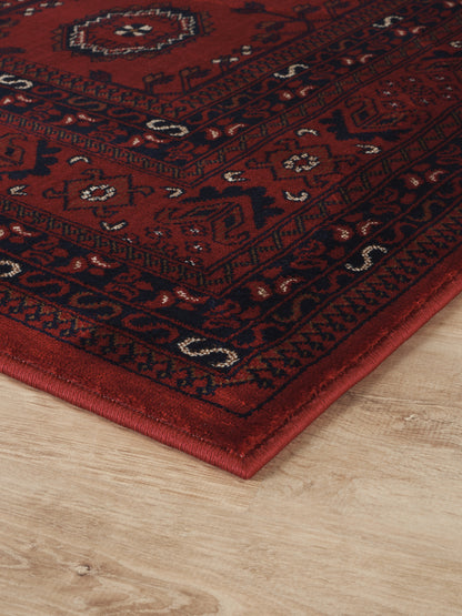 Yasmin Traditional Bukhara Indoor Living Room Area Rug - Classic Oriental Style